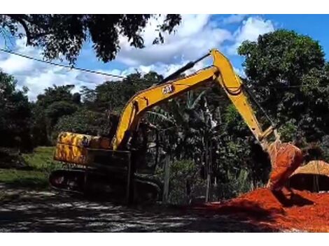 Aluguel de Escavadeira Hidráulica Caterpillar 14 Toneladas em Adrianópolis