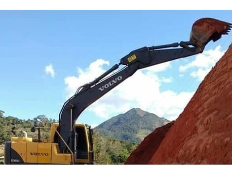 Preço de Locação de Escavadeira em Adrianópolis