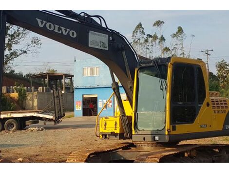 Aluguel de Escavadeira Hidráulica Volvo 14 Toneladas em Cerro Azul