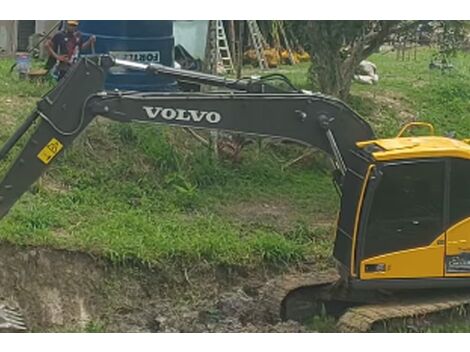 Locação de Escavadeira Hidráulica Volvo em Barra do Chapéu