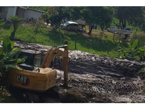 Alugar Escavadeira Hidráulica Caterpillar em Rio Branco do Sul