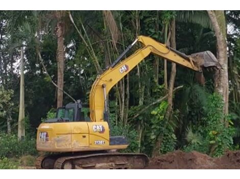 Aluguel de Escavadeira Hidráulica Caterpillar em Turvo