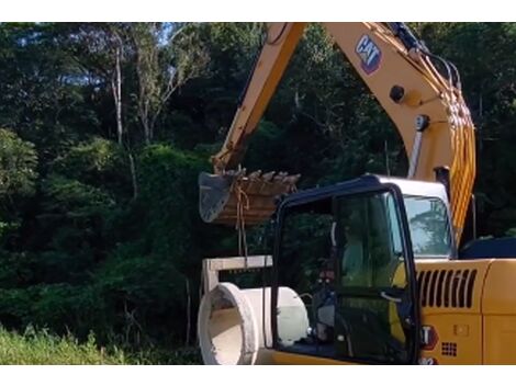 Locação de Escavadeira Hidráulica Caterpillar 14 Toneladas em Turvo